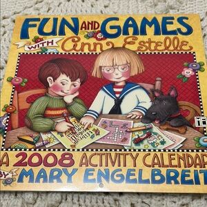 Mary Engelbreit 2008 Fun & Games Calendar